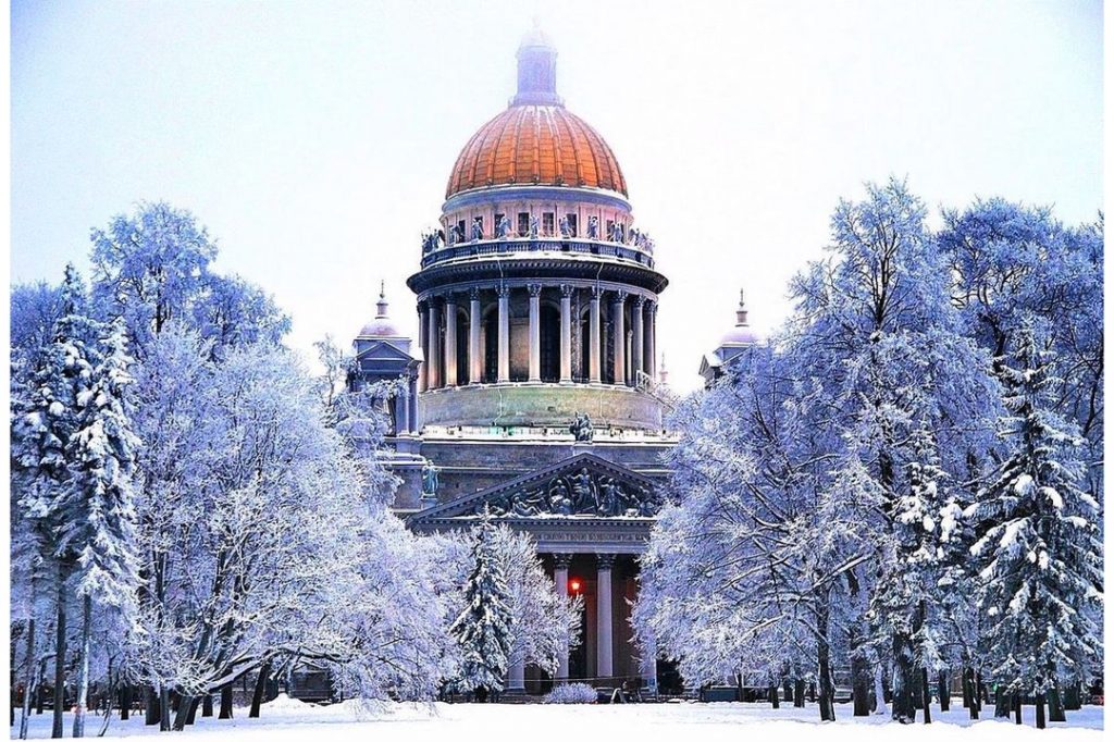 Saint-Petersbourg en hiver